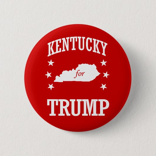 KENTUCKY VOOR TRUMP RONDE BUTTON 5,7 CM (Voorkant)