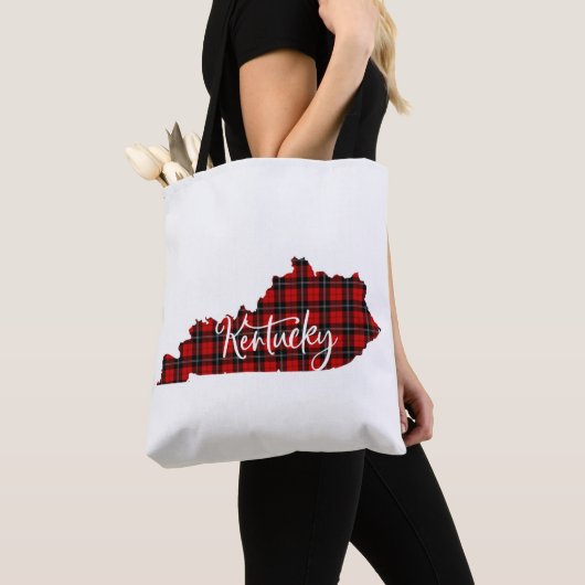 Kentucky Vrolijk Kerstfeest Tote Bag (Dichtbij)