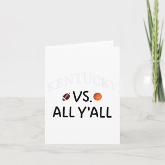 Kentucky vs. All Y'all Football Sketel Kaart