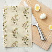 Kentucky Warbler uit de Amerikaanse vogels van Aud Theedoek (Quarter Fold)