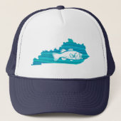 Kentucky Wave Vist Trucker Pet (Voorkant)