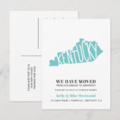KENTUCKY We hebben het nieuwe adres Nieuw startpun Briefkaart (Voorkant / Achterkant)