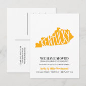 KENTUCKY We hebben het nieuwe adres Nieuw startpun Briefkaart (Voorkant / Achterkant)