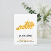KENTUCKY We hebben het nieuwe adres Nieuw startpun Briefkaart (Staand voorkant)