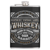 Kentucky  Whiskey Heupfles (Voorkant)