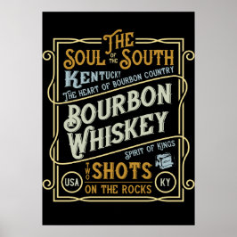 Kentucky Whiskey Poster