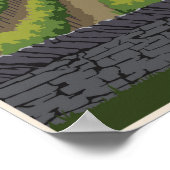 Kentucky-wijnland Poster (Hoek)