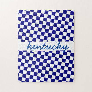 Kentucky Wildcat Fan Gift Challchallenge Blue Puzz Legpuzzel