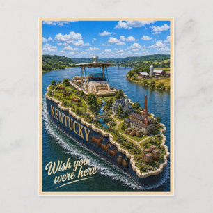 Kentucky   Wish You Were Here   State Serie Briefkaart