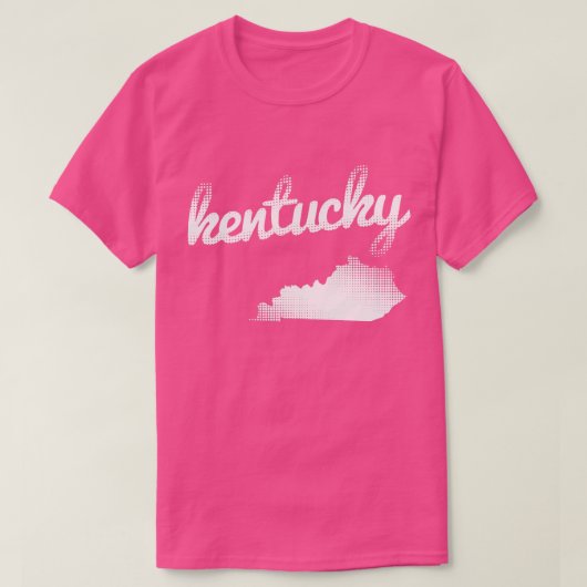 Kentucky, wit t-shirt (Design voorkant)