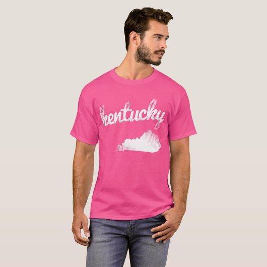 Kentucky, wit t-shirt (Voorkant volledig)