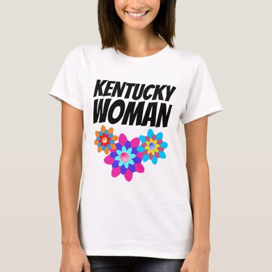 KENTUCKY WOMAN T-shirts (Voorkant)