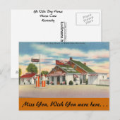 Kentucky, Ye Olde Dog House, Paardengrot Briefkaart (Voorkant / Achterkant)