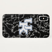 Kentucky | Zwarte marmer Case-Mate iPhone Case (Achterkant (horizontaal))