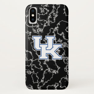 Kentucky   Zwarte marmer iPhone X Hoesje