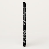 Kentucky | Zwarte marmer Case-Mate iPhone Case (Achterkant/links)