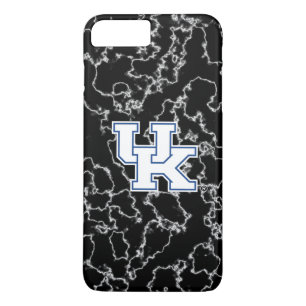 Kentucky   Zwarte marmer iPhone 8/7 Plus Hoesje