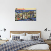 KentuckyLarge Letter ScenesKentucky 2 Canvas Afdruk (Insitu (Slaapkamer))