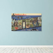 KentuckyLarge Letter ScenesKentucky 2 Canvas Afdruk (Insitu (Houten vloer))