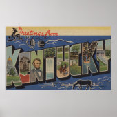 KentuckyLarge Letter ScenesKentucky 2 Poster (Voorkant)