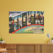 KentuckyLarge Letter ScenesKentucky Canvas Afdruk (Insitu (Woonkamer))