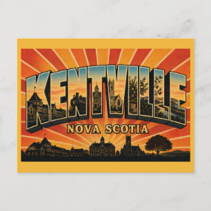 Kentville Nova Scotia Appelstad Briefkaart