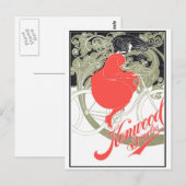 Kenwood Bicycles Art Nouveau Briefkaart (Voorkant / Achterkant)