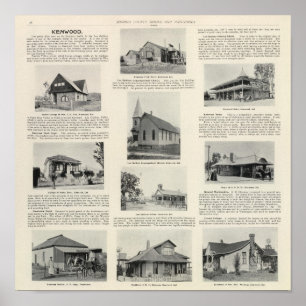 Kenwood, Californië Poster