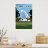 Kenwood House Londen Reisposter Poster (Keuken)