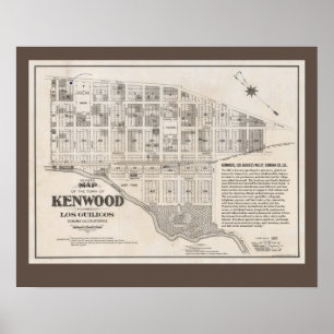 Kenwood Wine Land Poster