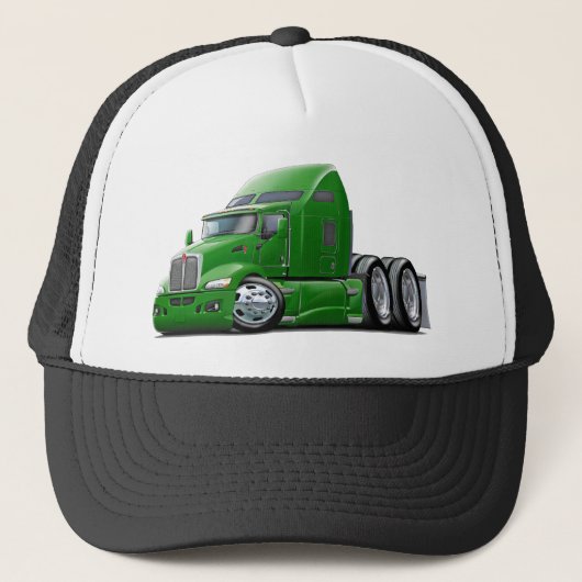 Kenworth 660 Green Truck Trucker Pet (Voorkant)