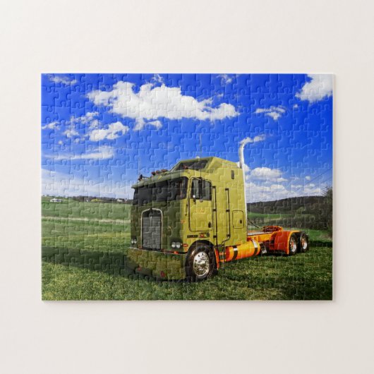 Kenworth K100 #1 Puzzle Legpuzzel (Horizontaal)