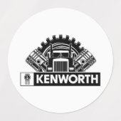 Kenworth-labels Labels (Design 1)