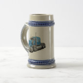 Kenworth met 900 Lt Blue Truck Bierpul (Voorkant links)
