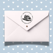 Kenworth Semi Truck Thema Zelfinktende Stempel