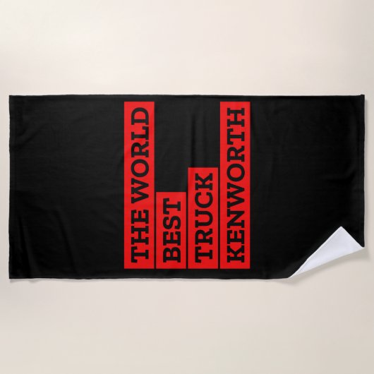 Kenworth Strandlaken (Voorkant)