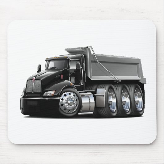 Kenworth T440 Black-Grey Truck Muismat (Voorkant)