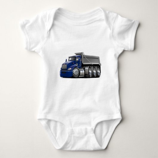 Kenworth T440 Dk Blue-Grey Truck Romper (Voorkant)