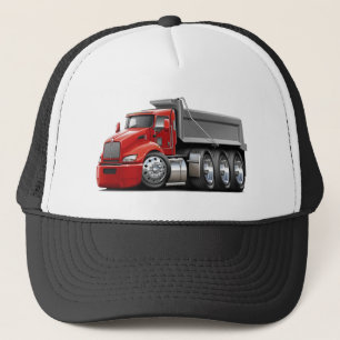 Kenworth T440 Red-Gray Truck Trucker Pet