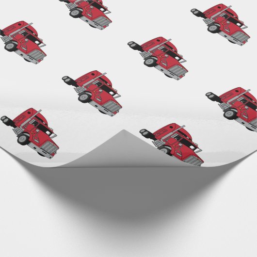Kenworth Tractor Cadeaupapier (Hoek)