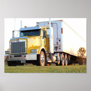 Kenworth trucking poster
