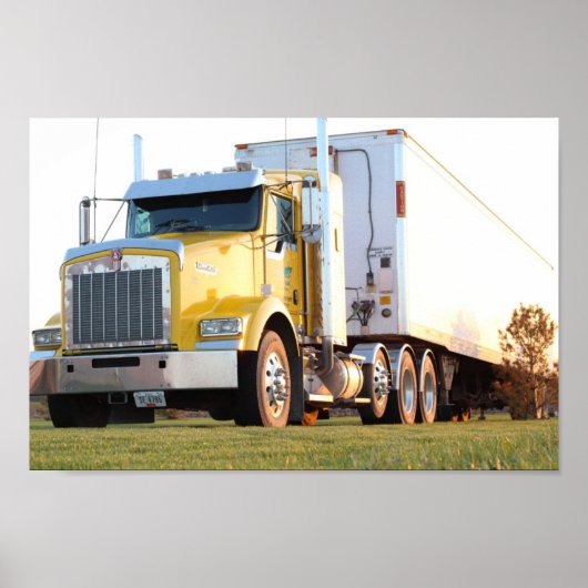 Kenworth trucking poster (Voorkant)