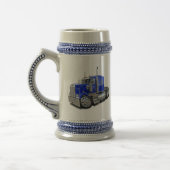 Kenworth w900 Blue Truck Bierpul (Links)