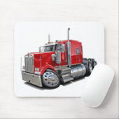 Kenworth w900 Red Truck Muismat (Met muis)