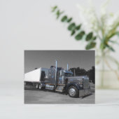 Kenworth W900A Aero #1 Briefkaart (Staand voorkant)