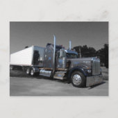 Kenworth W900A Aero #1 Briefkaart (Voorkant)