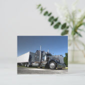 Kenworth W900A Aero #2 Briefkaart (Staand voorkant)