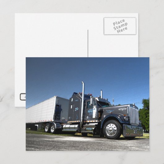 Kenworth W900A Aero #2 Briefkaart (Voorkant / Achterkant)