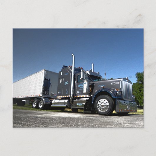 Kenworth W900A Aero #2 Briefkaart (Voorkant)