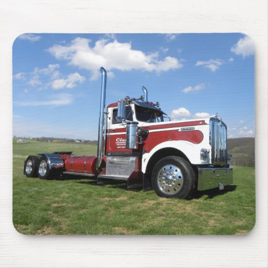 Kenworth W900A Daycab Mousepad Muismat (Voorkant)